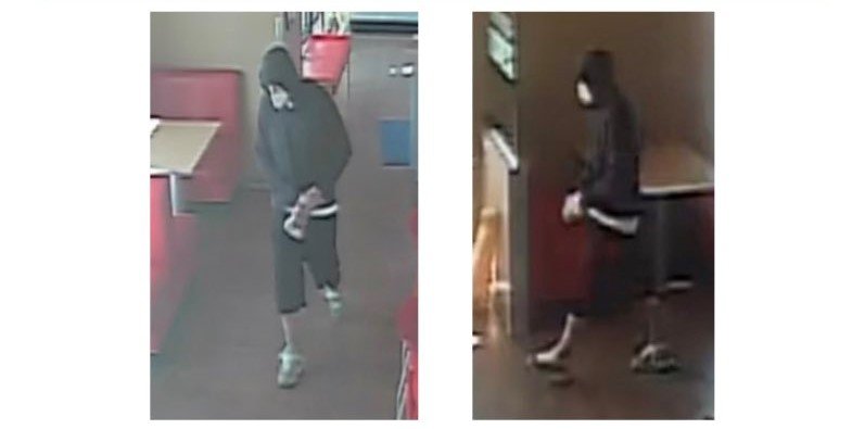Lacey Police are looking for this man who allegedly robbed a Domino's at gunpoint Wednesday, July 27, 2022.